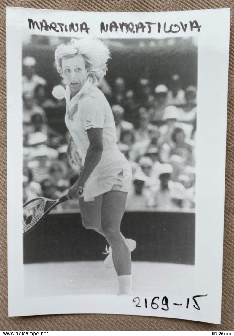 TENNIS - MARTINA NAVRÁTILOVÁ - 12,5 X 9 Cm. (REPRO PHOTO ! - Zie Beschrijving - Voir Description) ! - Sport