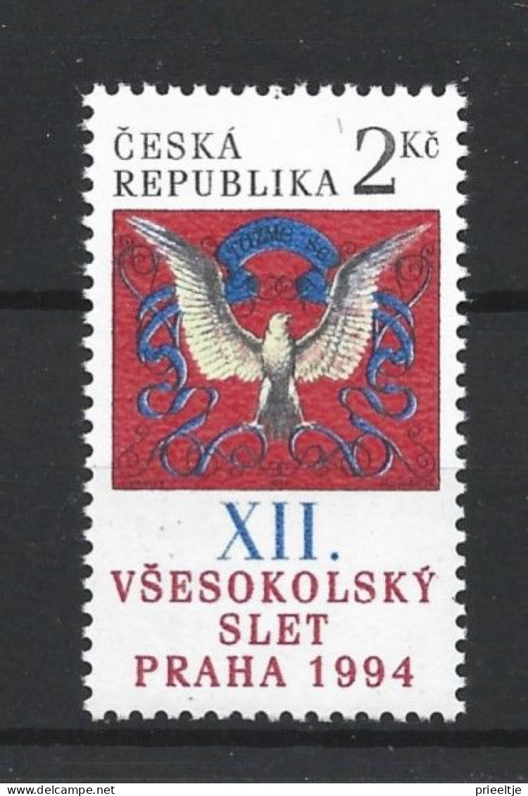 Ceska Rep. 1994 XIIth Pan-Sokol Rally Y.T. 46 ** - Unused Stamps