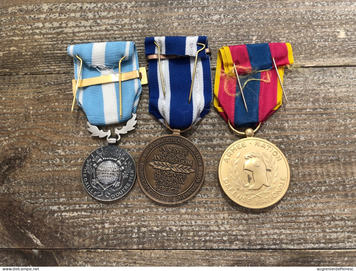 Lot De Trois Médailles Françaises Modernes - Frankreich