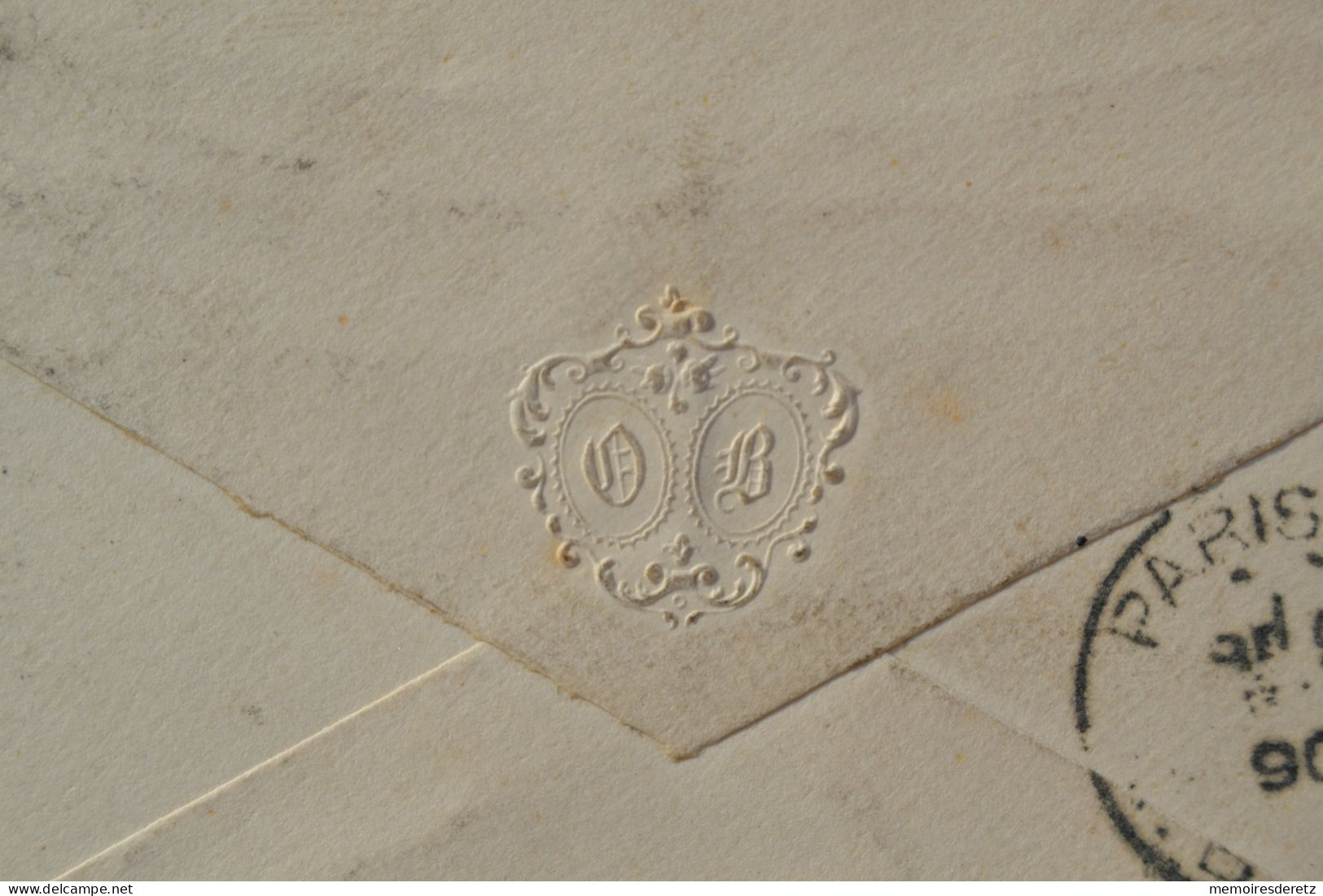 United Kingdom - Lettre Timbres Queen VICTORIA 2 1/2 D - Pour Paris France - Lettres & Documents
