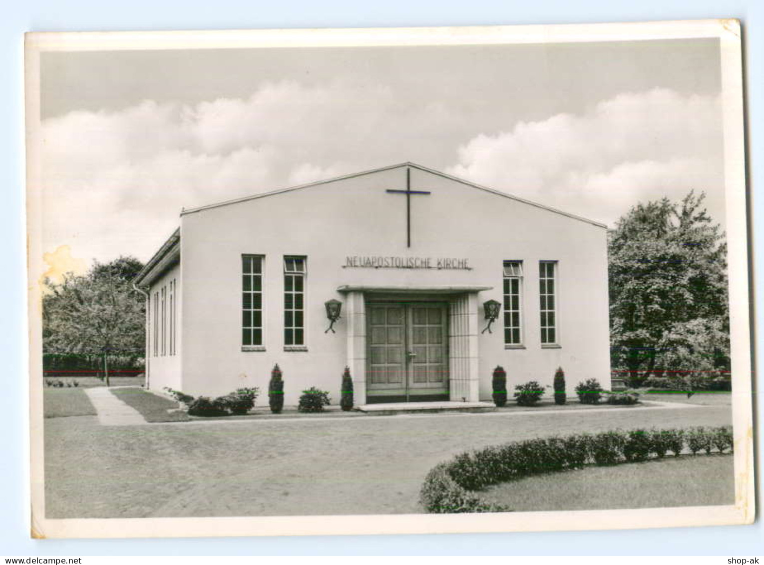 Y10402/ Hamburgt Sasel Dweer Blöcken 8 Neuapostolische Kirche Foto AK Ca.1955 - Wandsbek