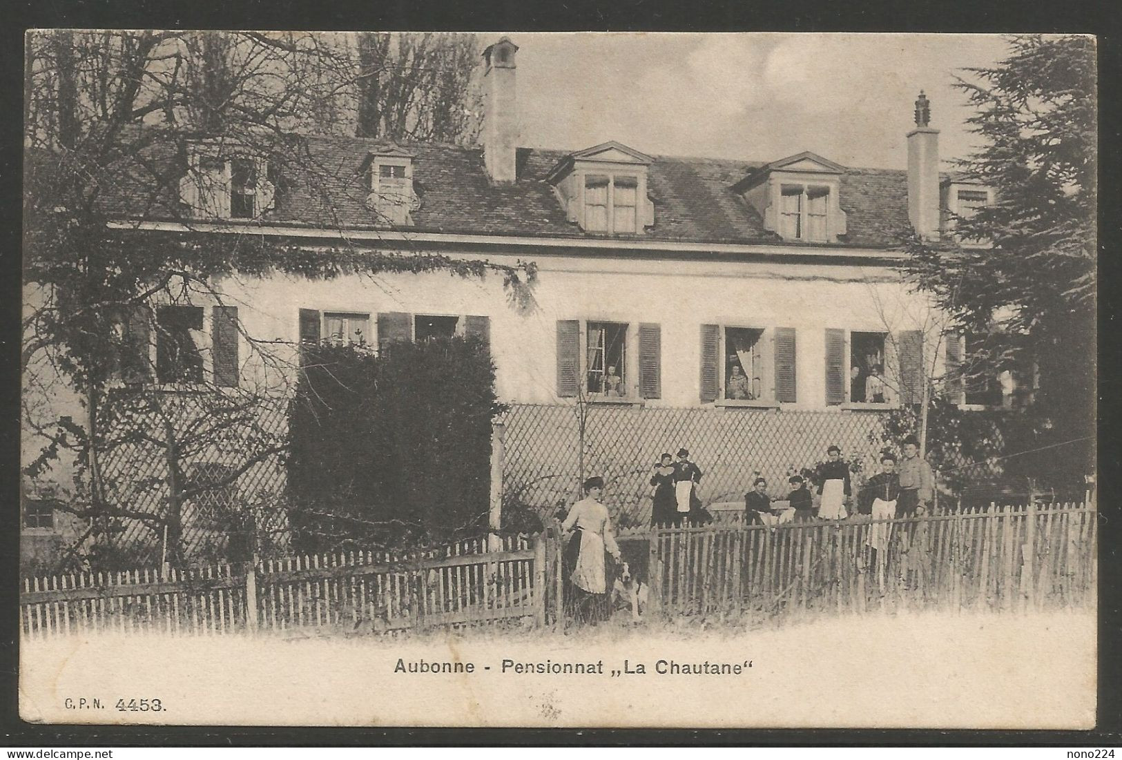 Carte P De 1907 ( Aubonne / Pensionnat ,, La Chautane ,, ) - Aubonne