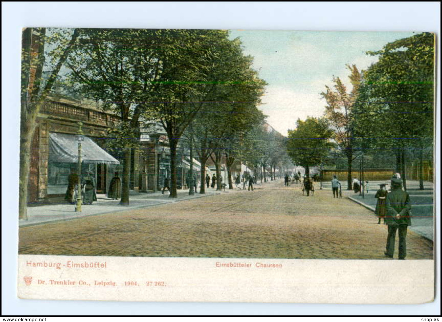 XX002608/ Hamburg Eimsbüttel Eimsbütteler Chaussee 1905 AK - Eimsbüttel