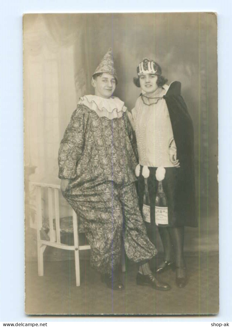 U1523/ Karneval Fasching Privat Foto AK 1929 - Carnevale