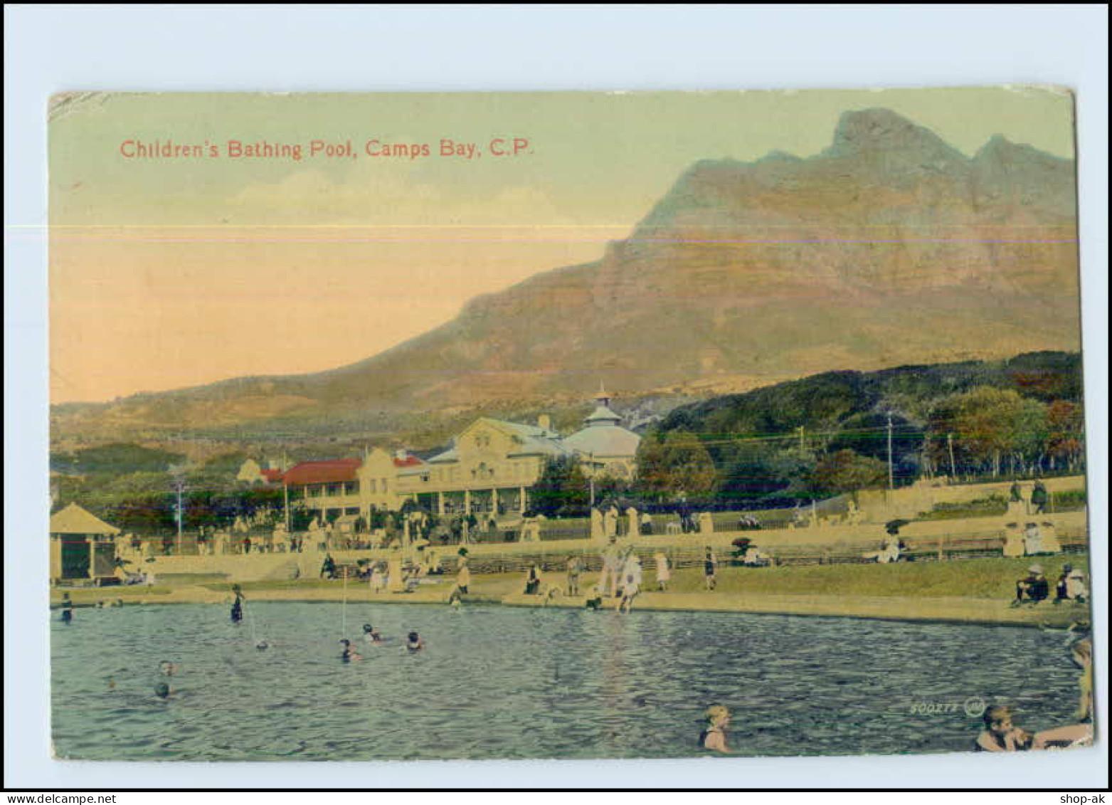 T3977/ Camps Bay, C.P.  Children Bathing Pool  Südafrika AK Ca.1912 - Ohne Zuordnung