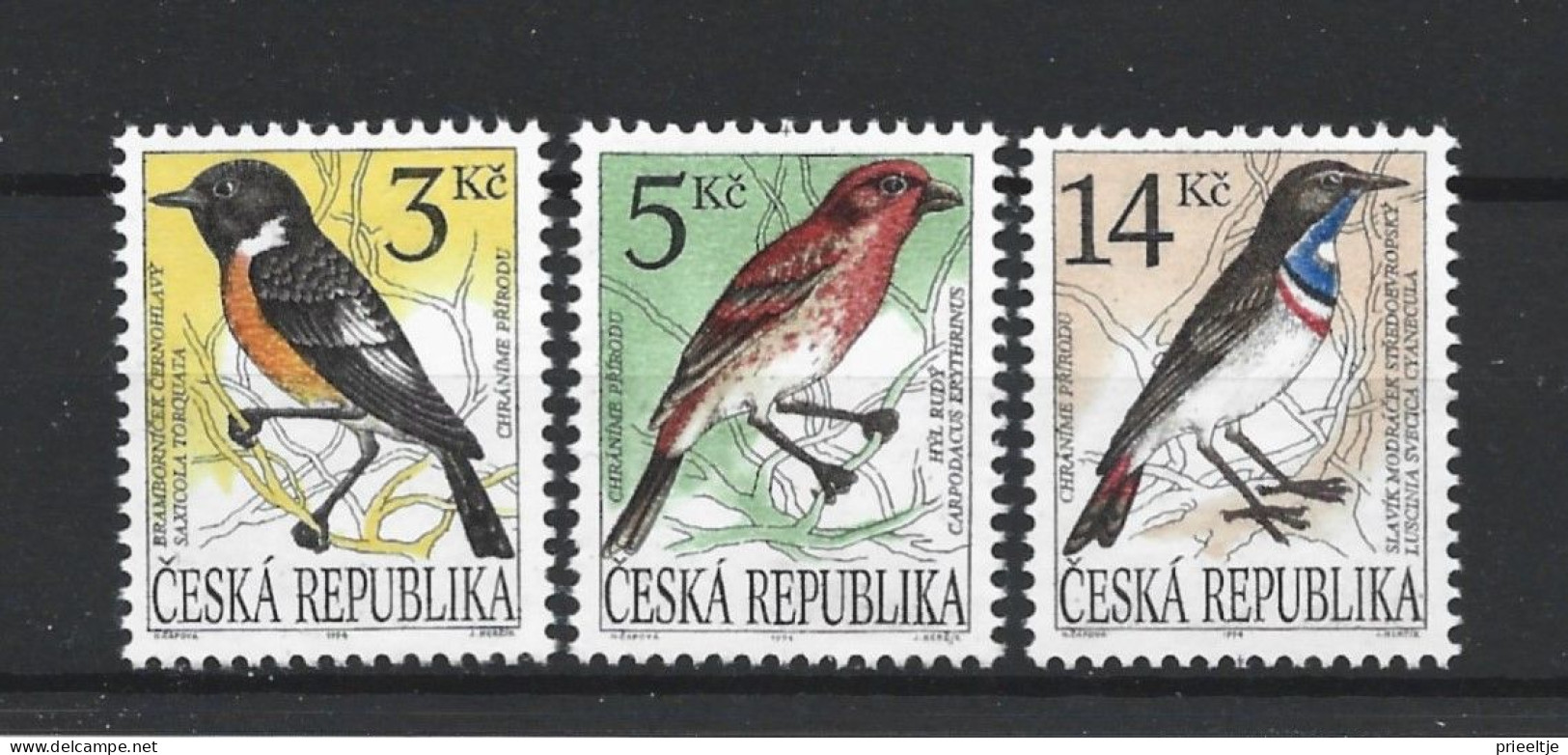 Ceska Rep. 1994 Birds Y.T. 48/50 ** - Unused Stamps