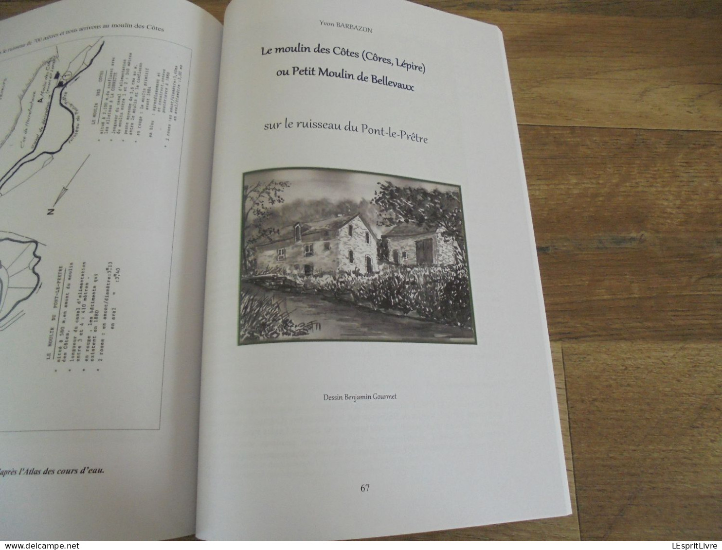 LES MOULINS DE BELLEVAUX ET DE FAYS LES VENEURS Régionalisme Ardenne Moulin Meunier Lesse Meunerie Métier Généalogie