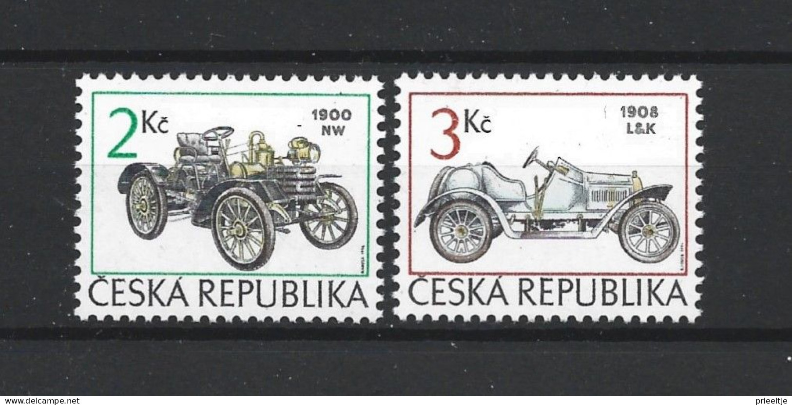 Ceska Rep. 1994 Oldtimers Y.T. 52+53 ** - Ungebraucht