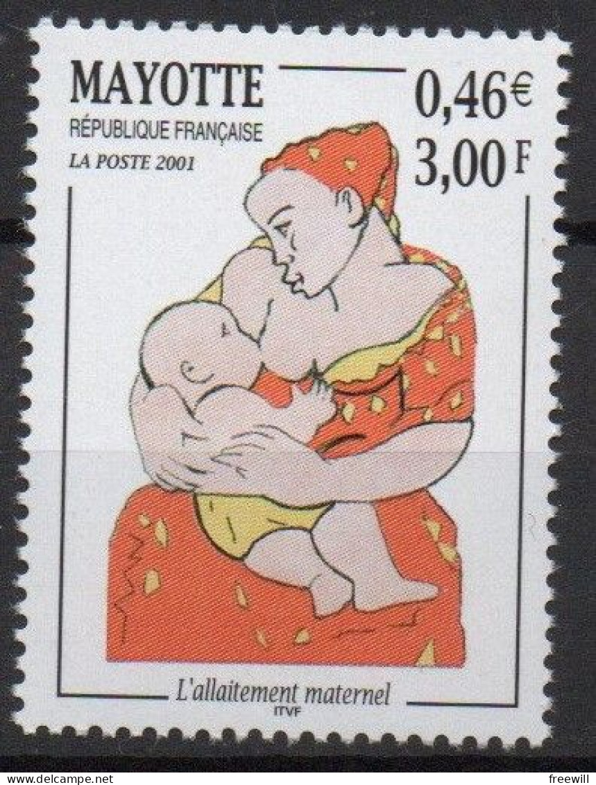 L' Allaitement Maternel 2001 XXX - Unused Stamps