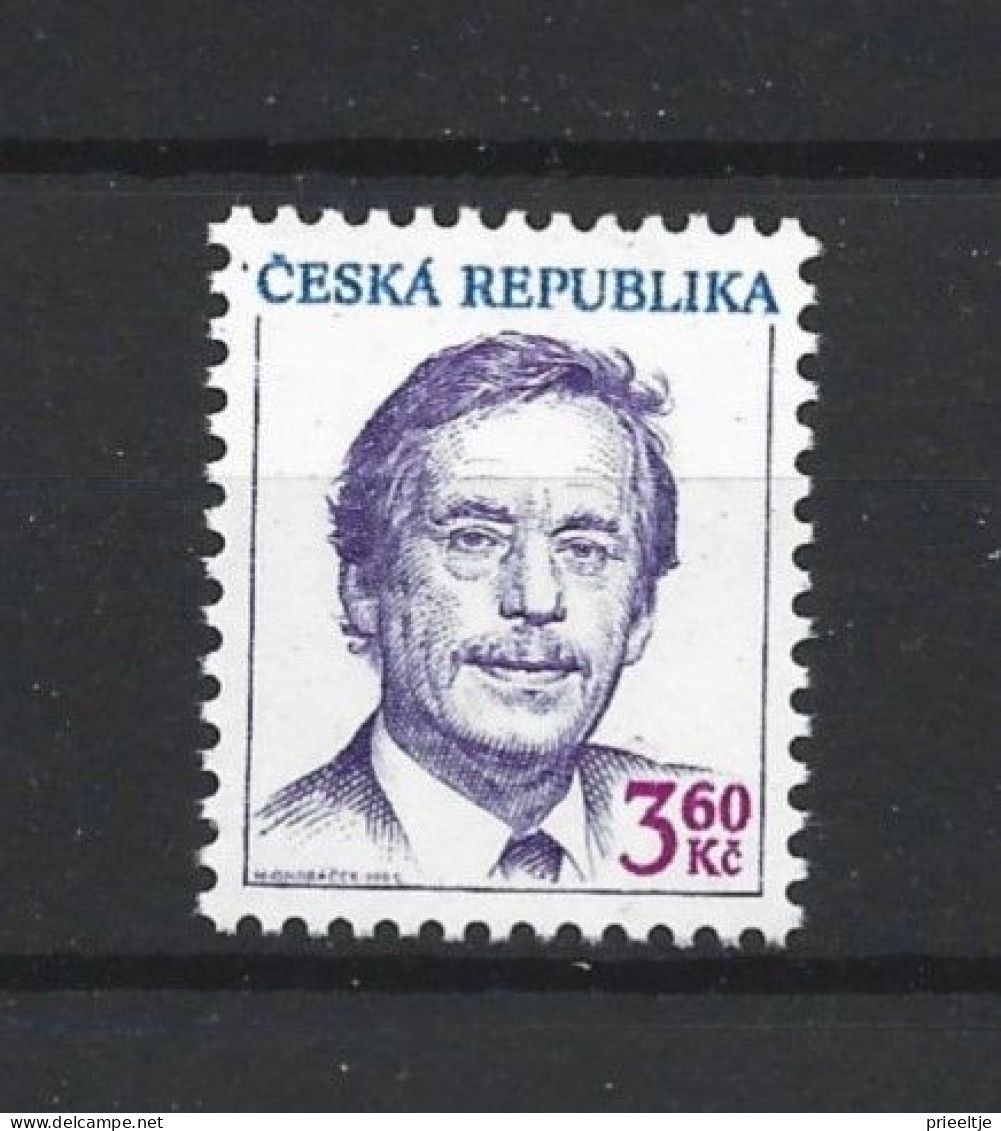 Ceska Rep. 1995 President Vaclav Havel Y.T. 69 ** - Ungebraucht