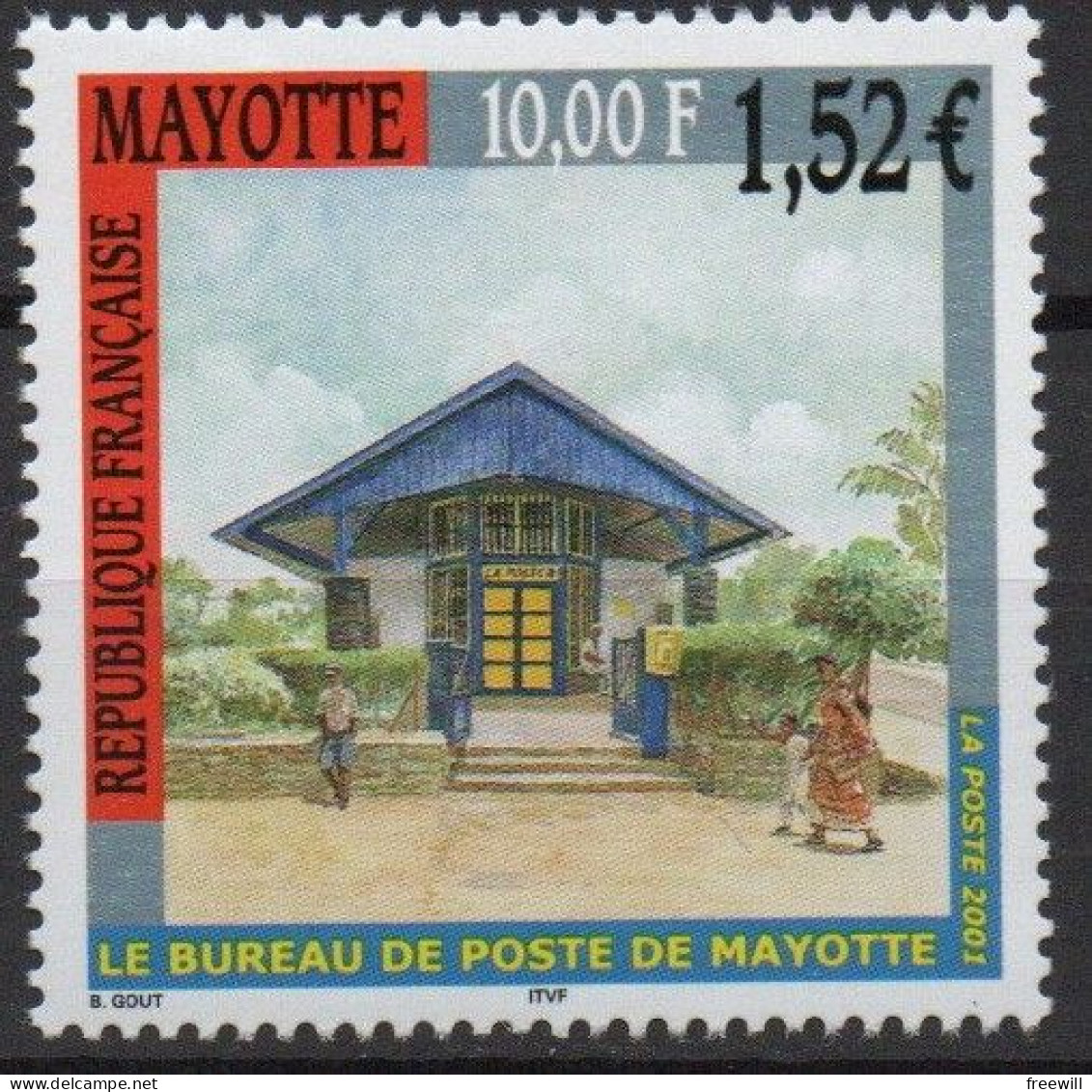 Le Bureau De Poste 2001 XXX - Unused Stamps