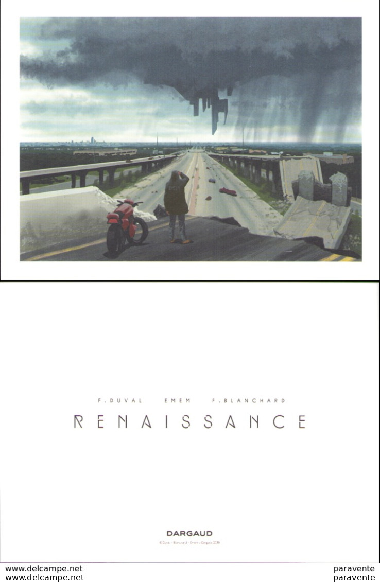 EMEM : Exlibris De DARGAUD 2019 Pour RENAISSANCE - Illustrators D - F