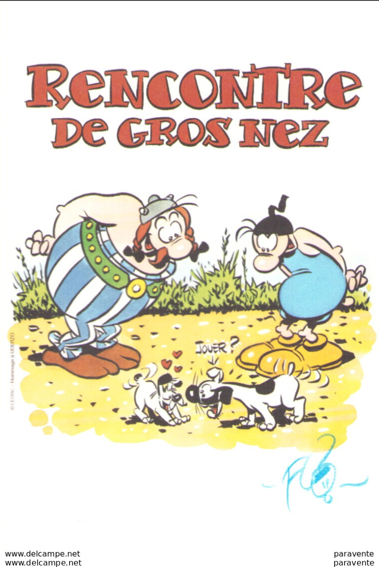 CESTAC : Exlibris HOMMAGE ASTERIX (ns) - Illustrators A - C