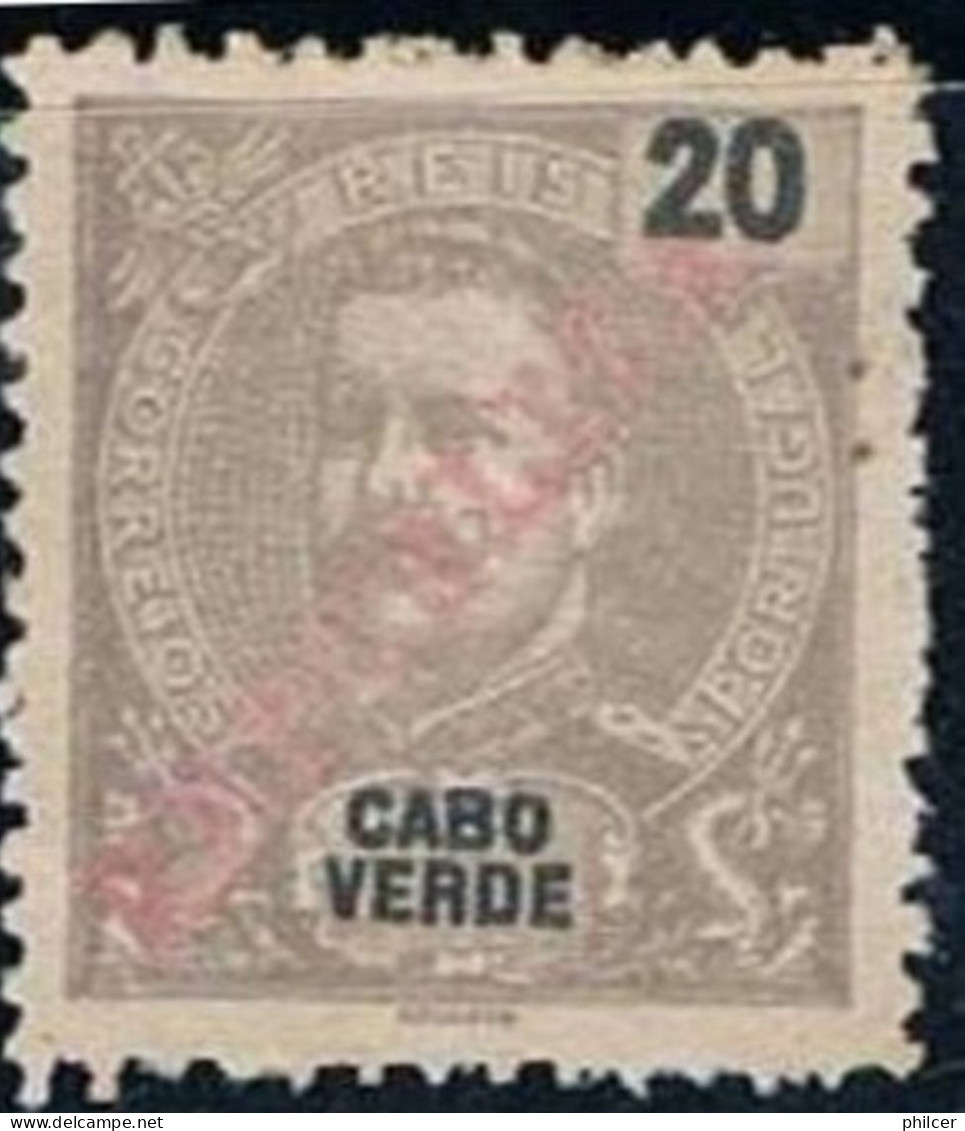 Cabo Verde, 1911, # 90, MNG - Kaapverdische Eilanden