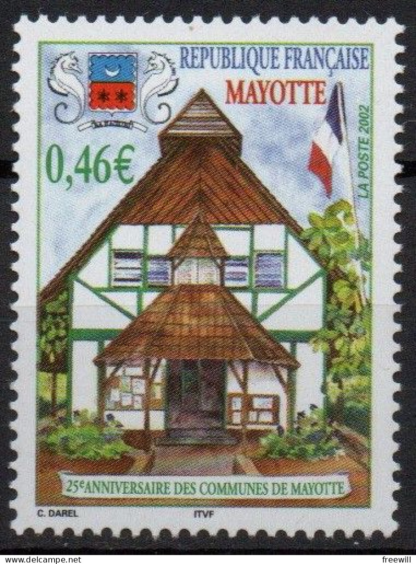 Les Communes De Mayotte 2002 XXX - Unused Stamps