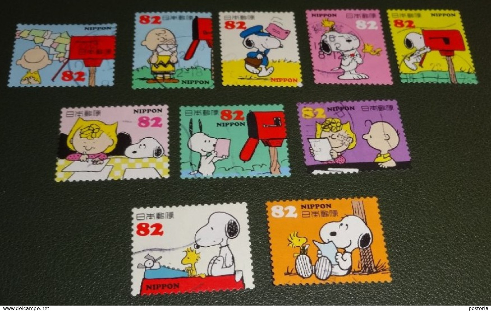 Nippon - Japan - 2014 - Michel 6922 Tm 6931- Gebruikt - Used - Snoopy And Friends - Gebraucht