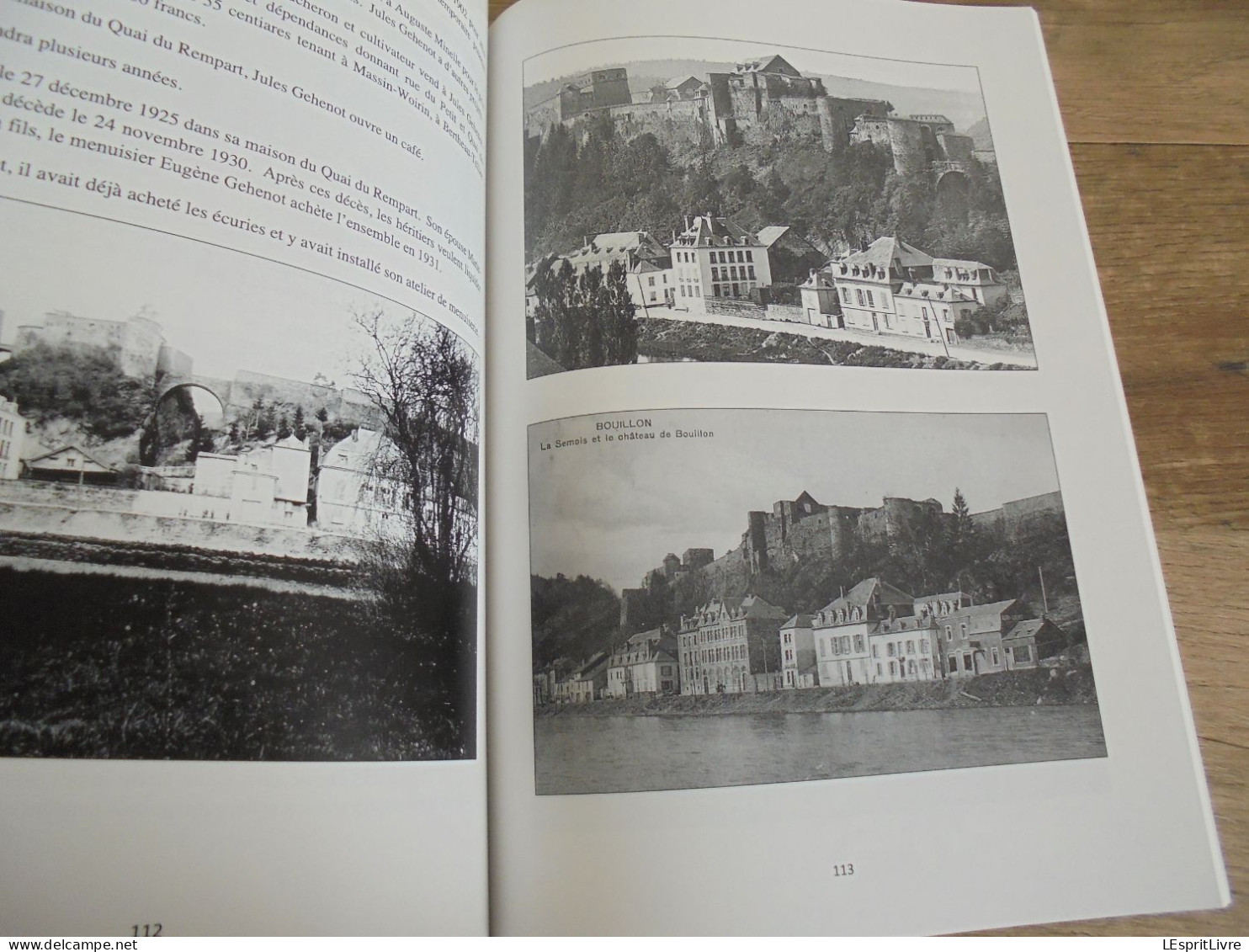 UN SIECLE DE BON DEBIT à BOUILLON 1850 1950 Régionalisme Ardenne Semois Cafés Bistrot Café Boisson Hôtel Restaurant