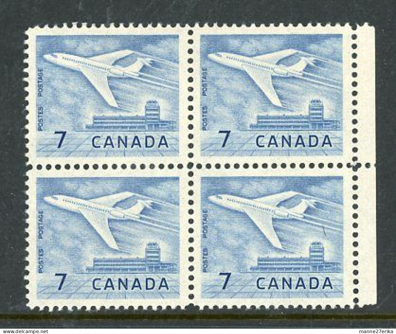 Canada MNH   1963-64 Jet Plane, Ottawa - Neufs