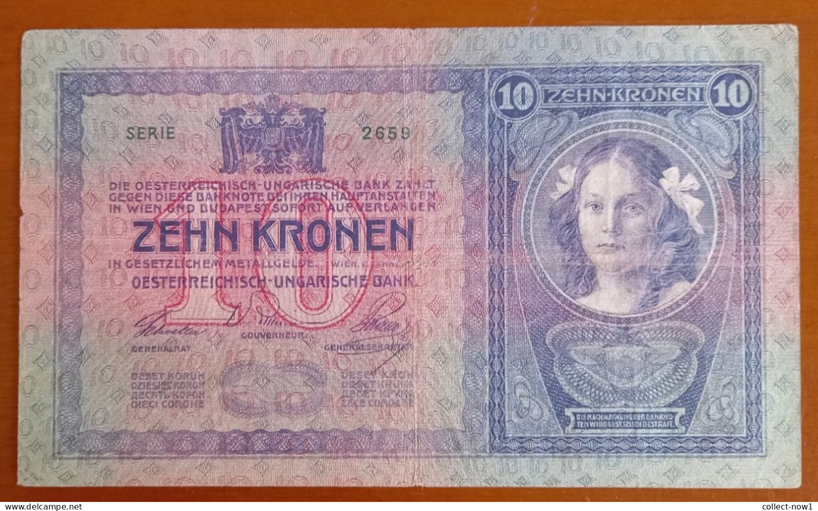 #1  ÖSTERREICH / AUSTRIA - 1904 , ZEHN KRONEN , 10 KRONEN - Autriche