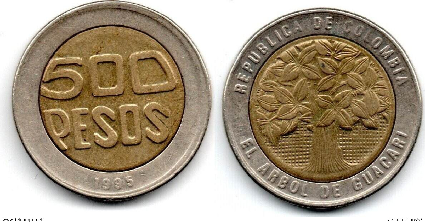 MA 31484  / Colombie 500 Pesos 1996 TTB - Colombie