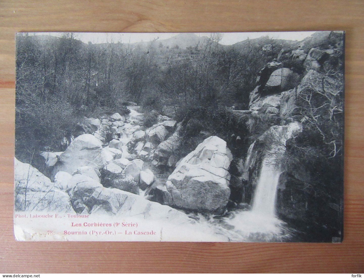 Les Corbières (9e Série) - Sournia (Pyrénées-Orientales) N°78 - La Cascade - Carte Circulée En 1913 - Sournia