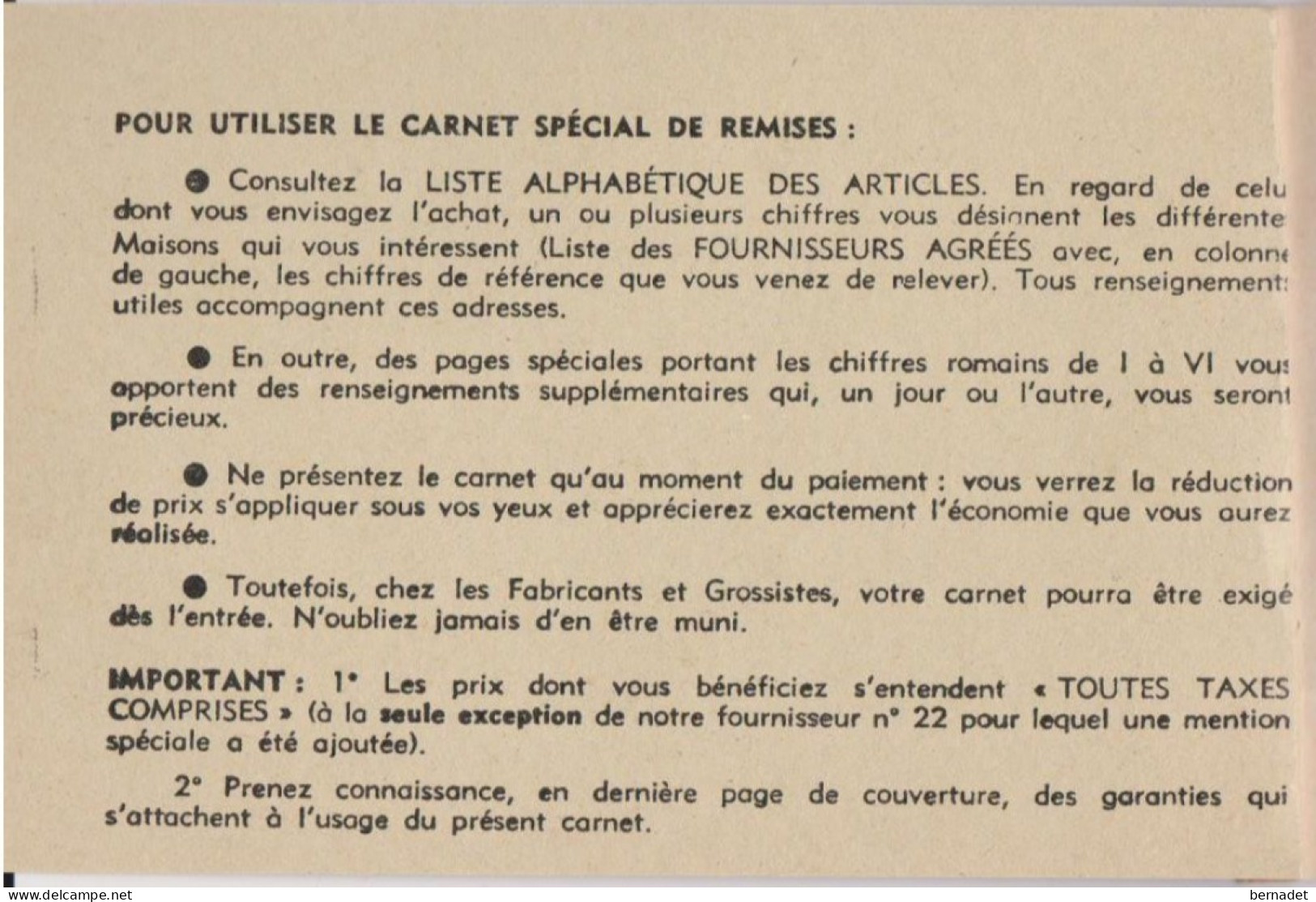 CARNET SPECIAL DE REMISES . 1962  FEDERATION DES ETUDIANTS DE PARIS . - Cheques & Traveler's Cheques