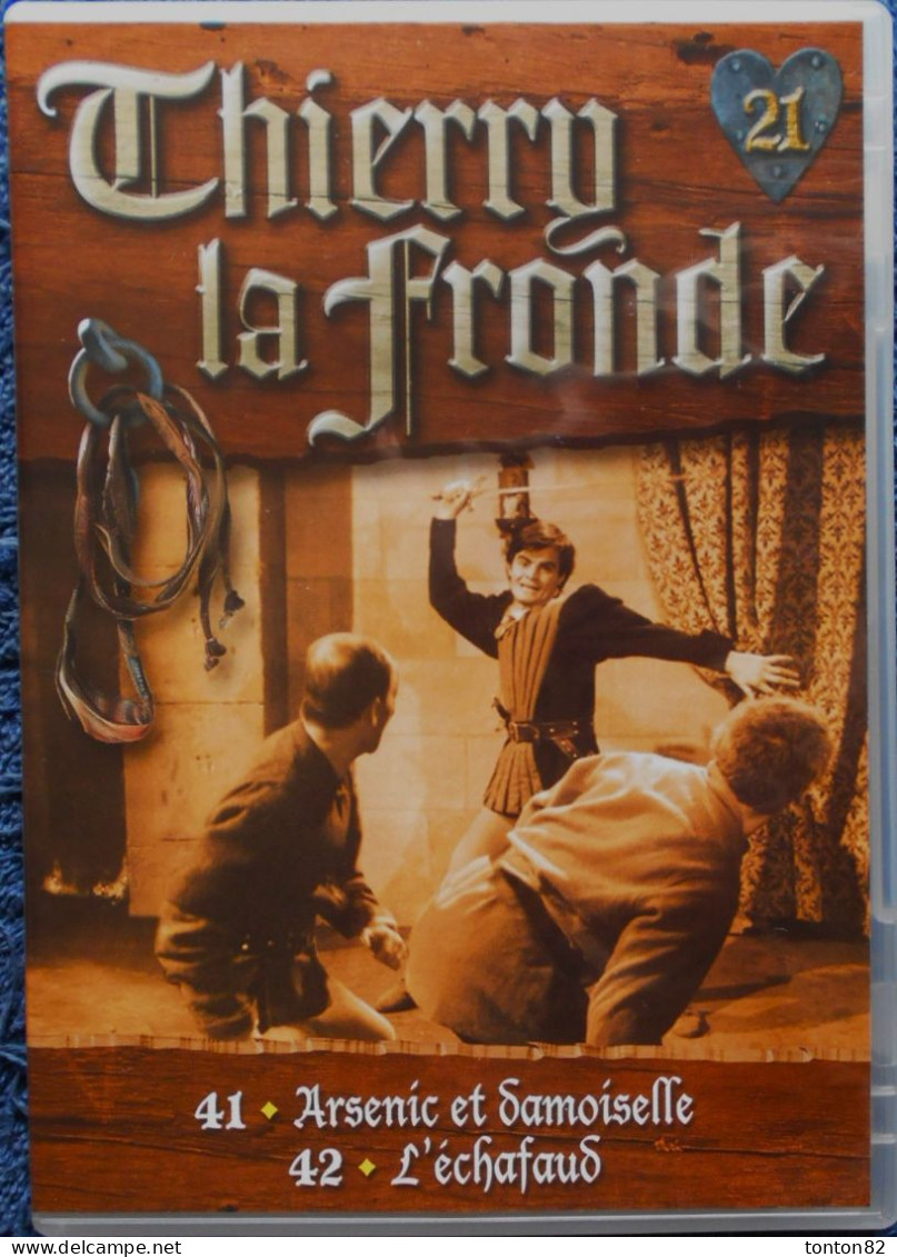 THIERRY LA FRONDE - Jean-Claude Drouot - Vol. 21 - Épisodes : 41 - 42 . - Acción, Aventura
