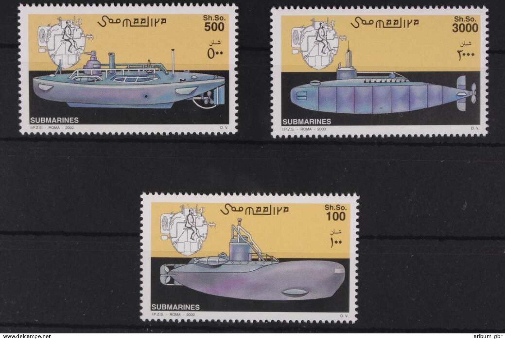 Somalia 815-817 Postfrisch Schifffahrt #GA840 - Somalia (1960-...)