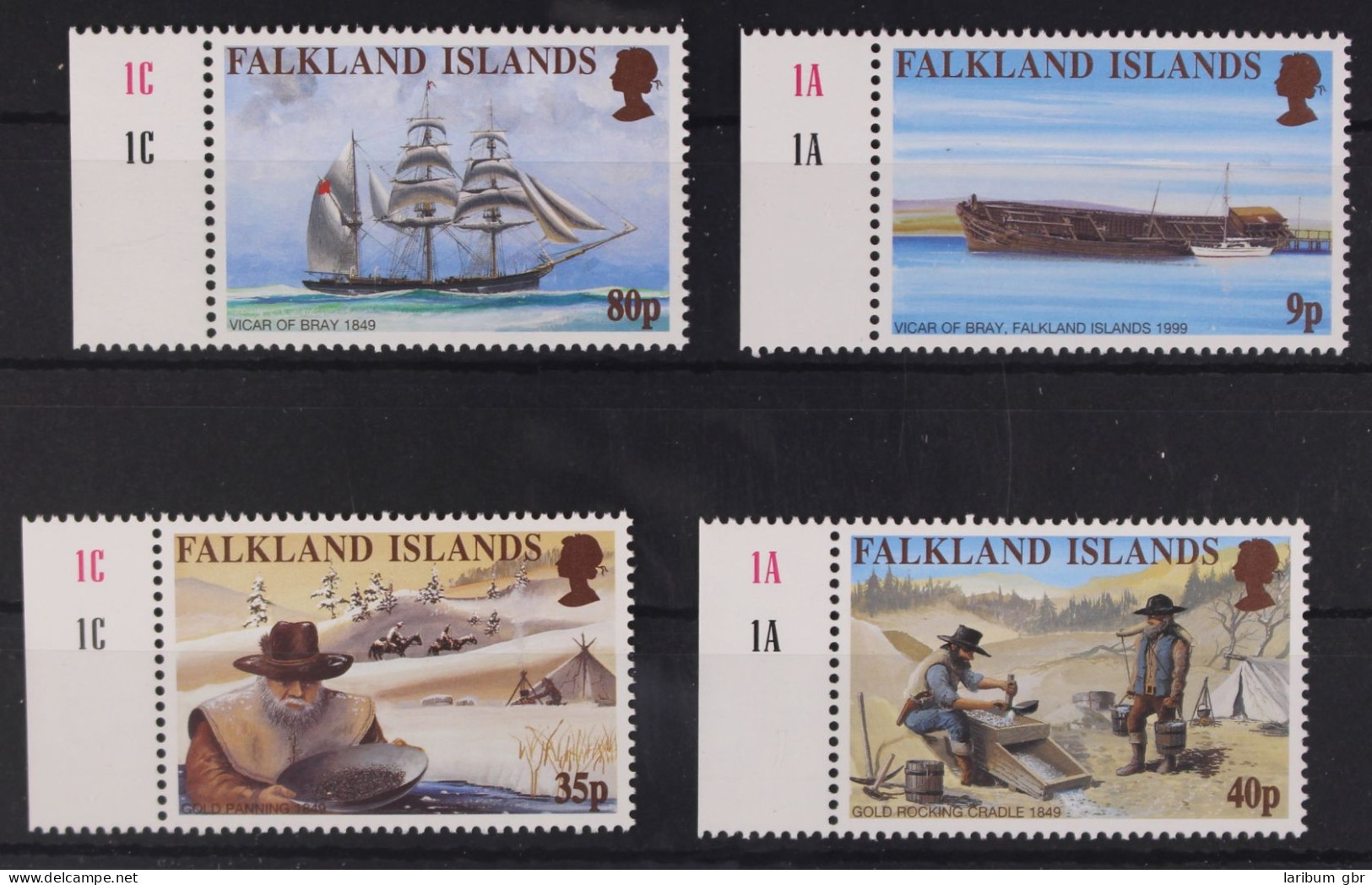 Falklandinseln 763-766 Postfrisch Geschichte #GA842 - Falklandinseln