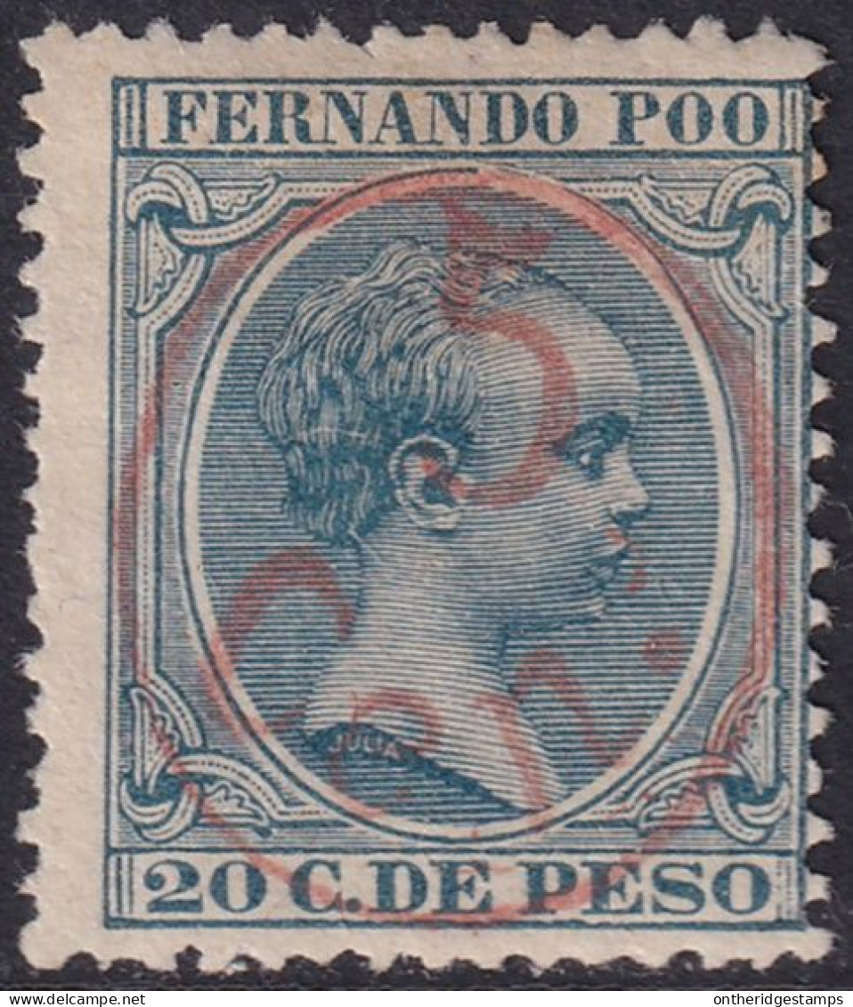 Fernando Po 1896 Sc 32 Ed 40H MNG(*) - Fernando Poo