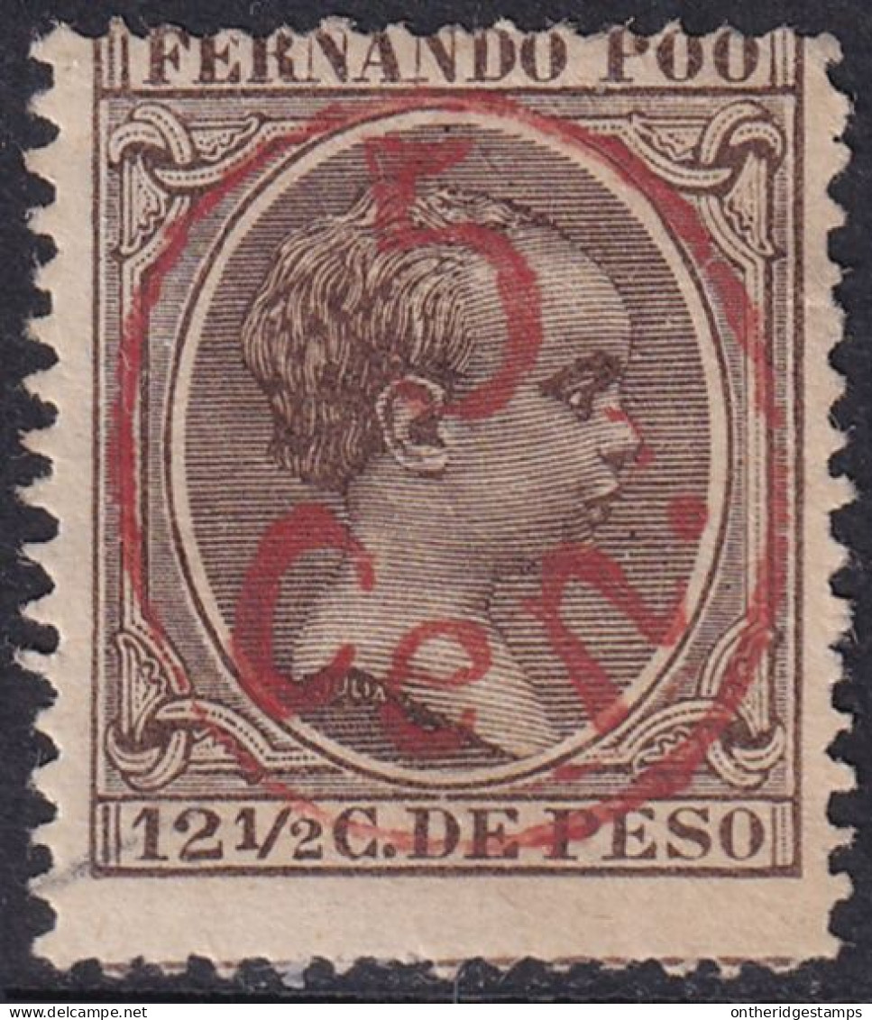 Fernando Po 1896 Sc 31 Ed 40G MNG(*) - Fernando Po