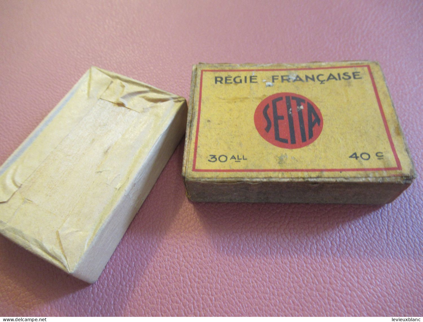 Boite D'allumette Ancienne /La FREGATE/ Régie Française  SEITA / Vers 1935-1950             AL25 - Boites D'allumettes