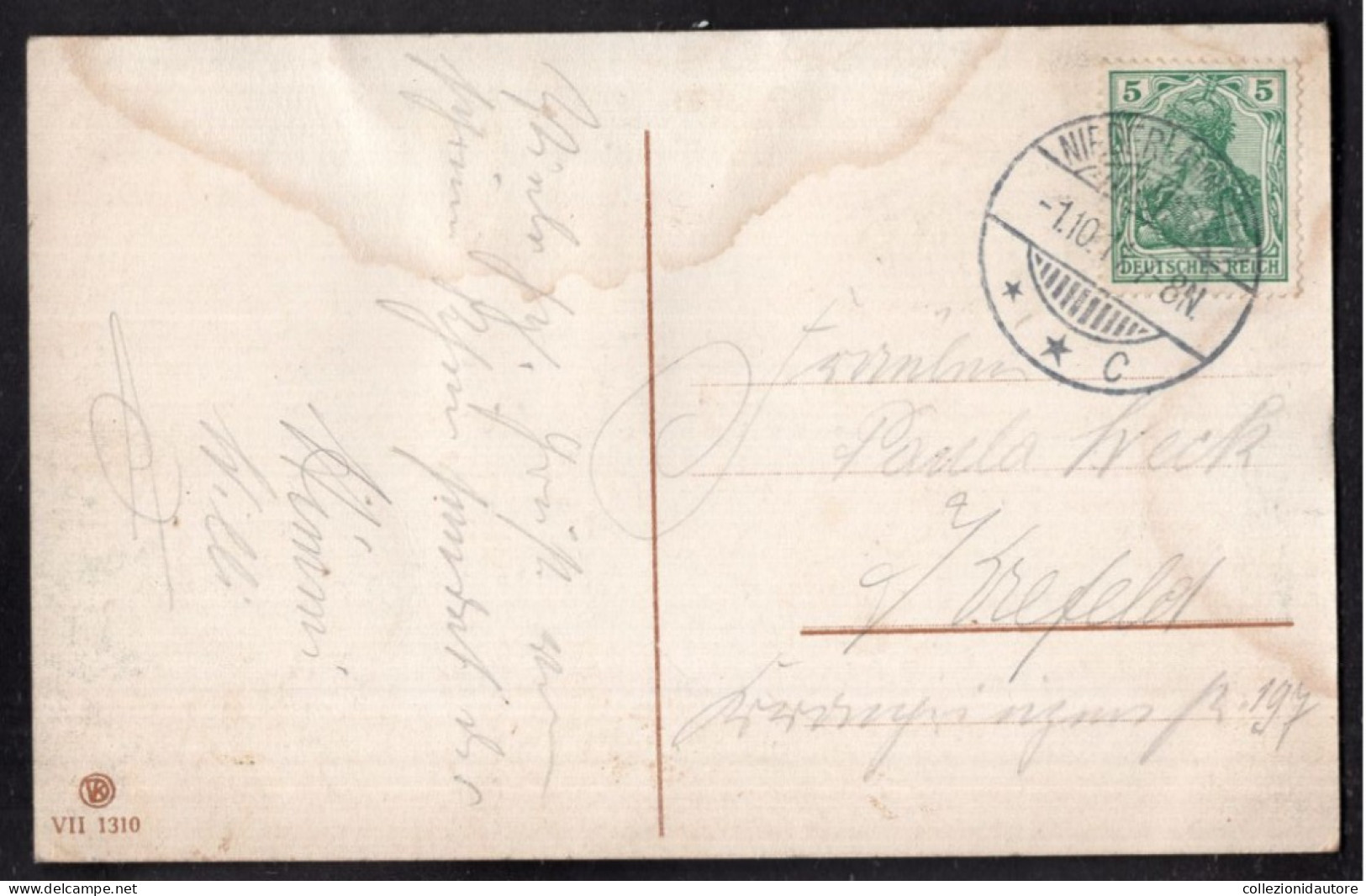 BRAUBACH M. D. MARKSBURG - CARTOLINA FP SPEDITA NEL 1911 - Braubach