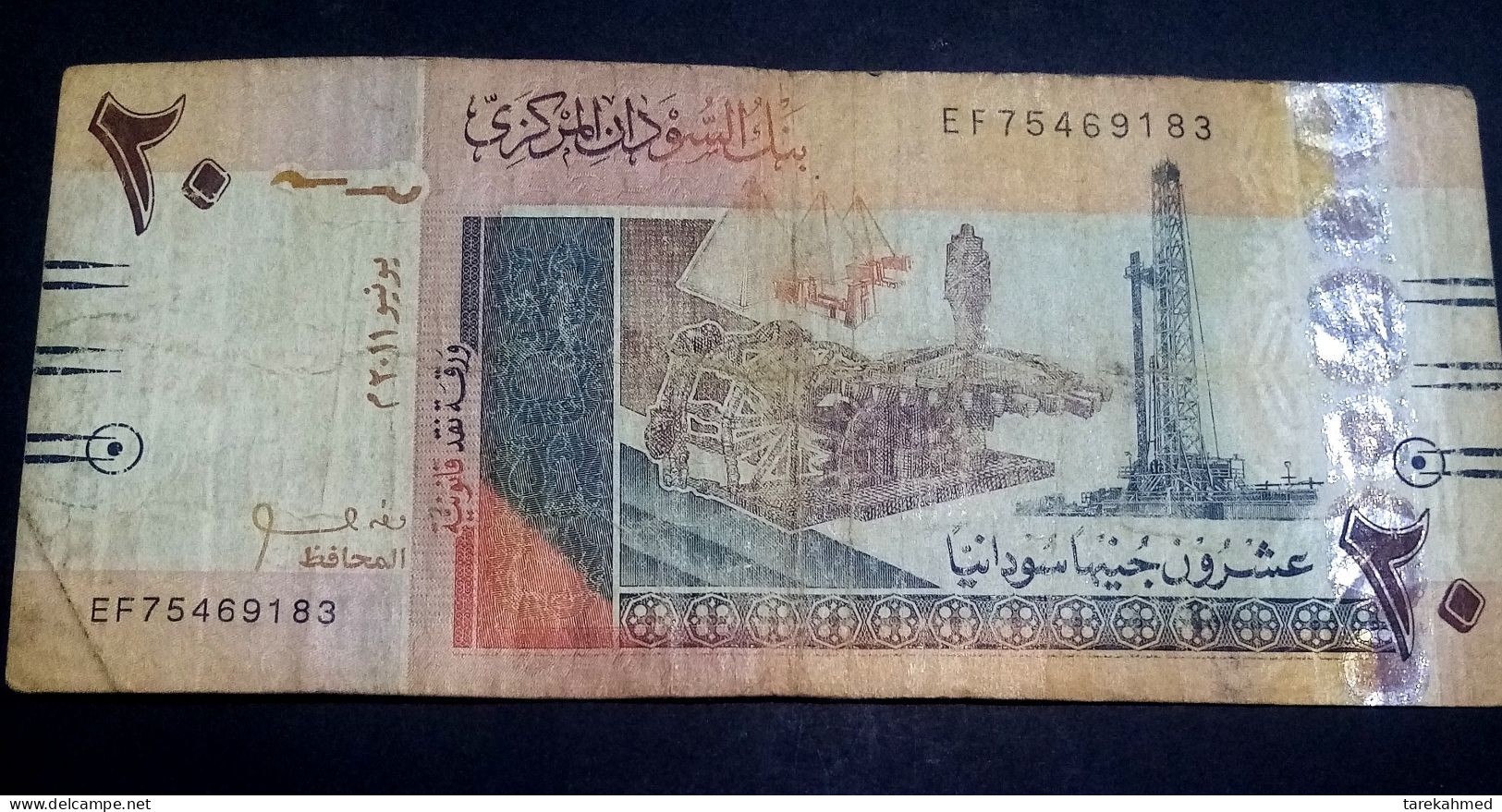 SUDAN, 20 POUNDS, 2011, P- 74a - Soudan