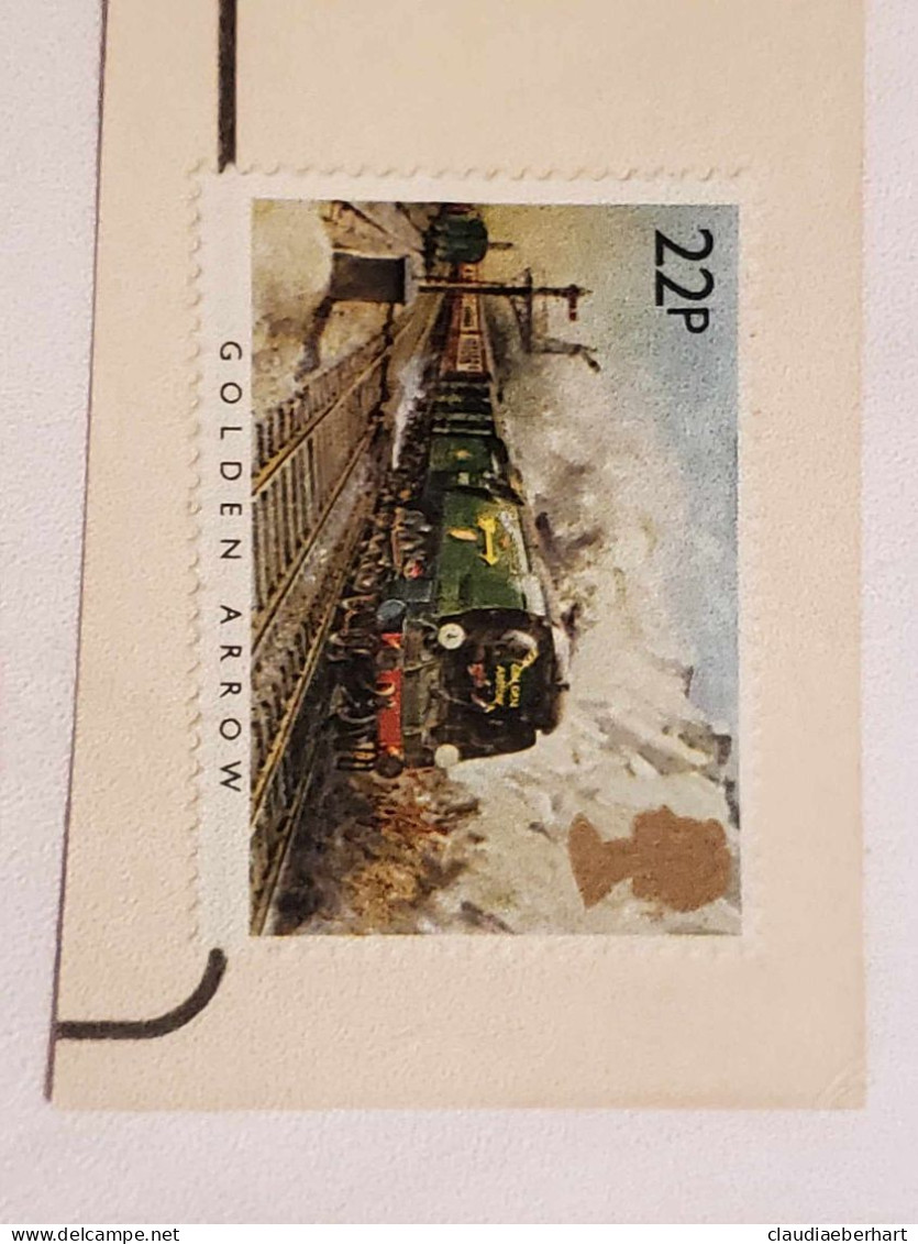 Golden Arrow Southern Railway - Used Stamps
