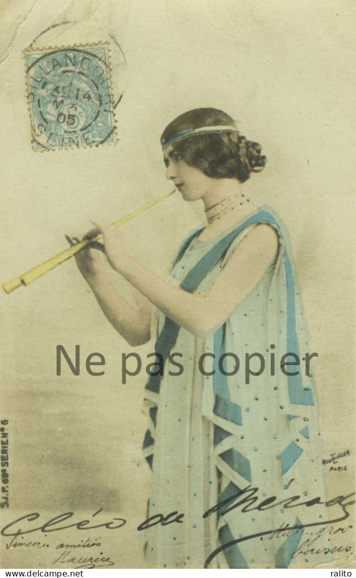 CLEO DE MERODE Photo Par Reutlinger Série S.I.P. - Femmes Célèbres