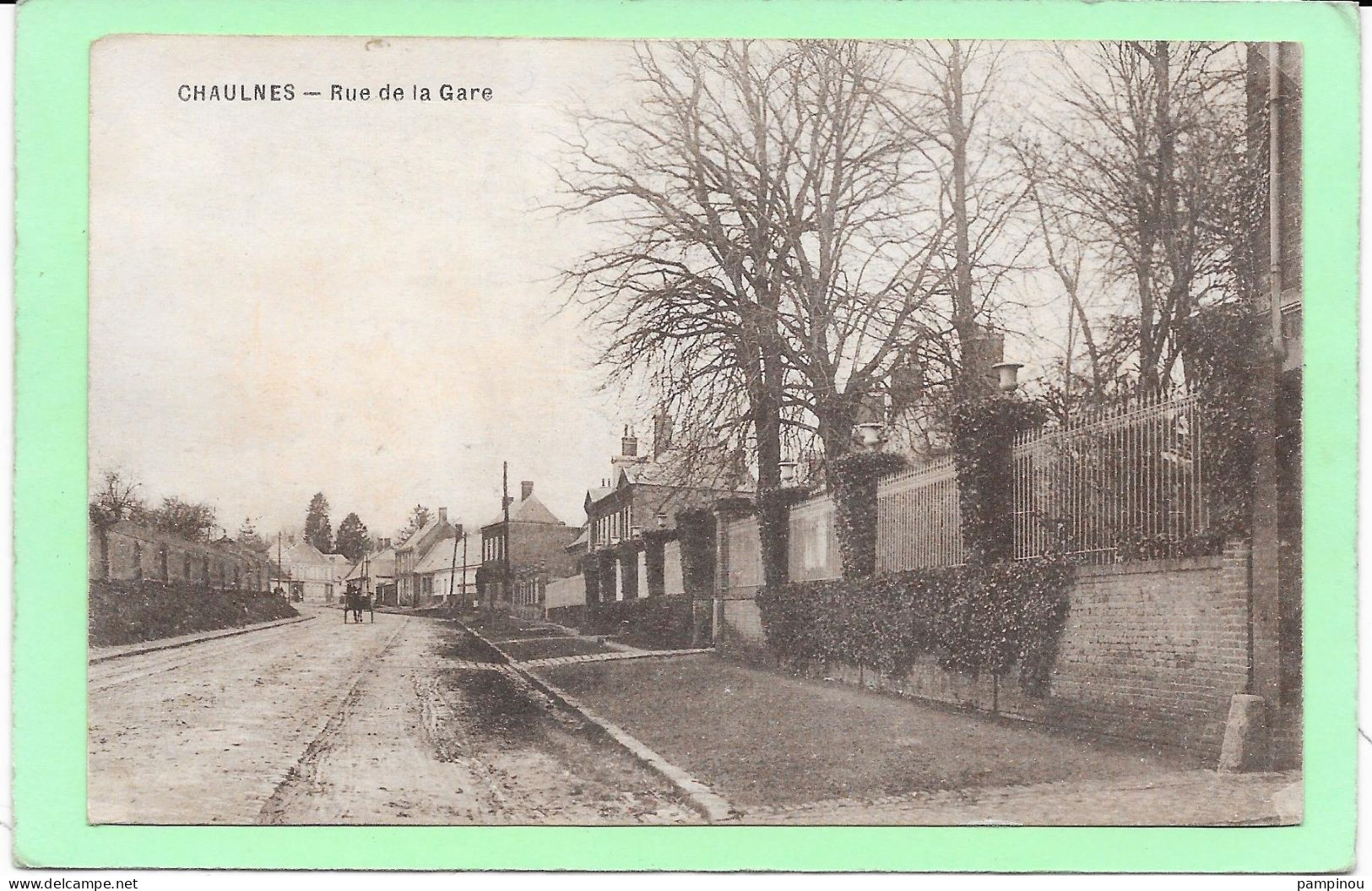 80 CHAULNES - Rue De La Gare - Chaulnes