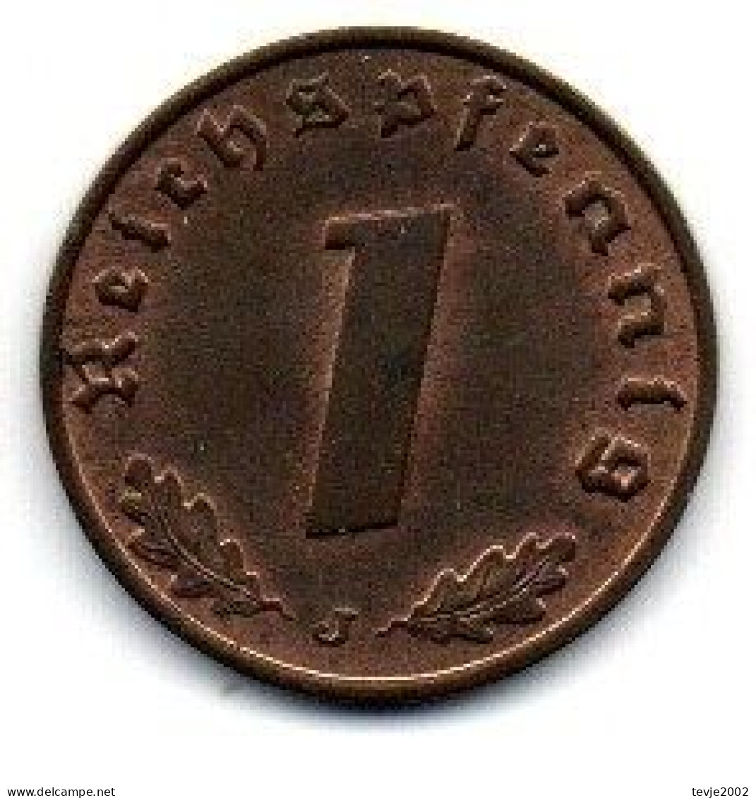 Deutsches Reich - 1 Reichspfennig - 1940 - J - 1 Reichspfennig
