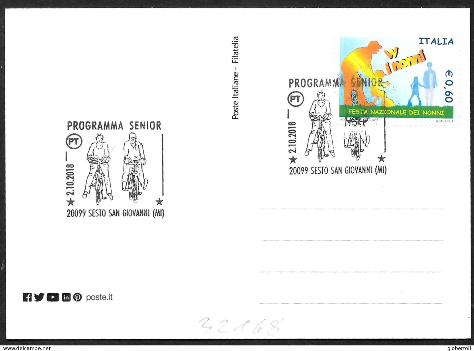 Italia/Italy/Italie: Festa Dei Nonni, Grandparents' Day, Jour Des Grands-parents - Other & Unclassified