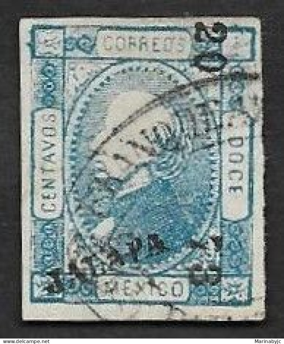 SE)1872 MEXICO, HIDALGO 12C SCT 82, JALAPA DISTRICT, USED - Messico