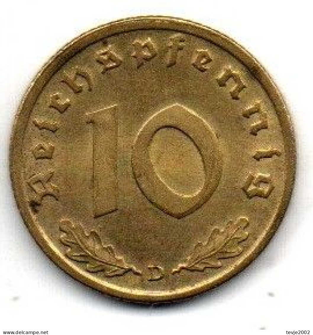 Deutsches Reich - 10 Reichspfennig - 1939 - D - 10 Reichspfennig