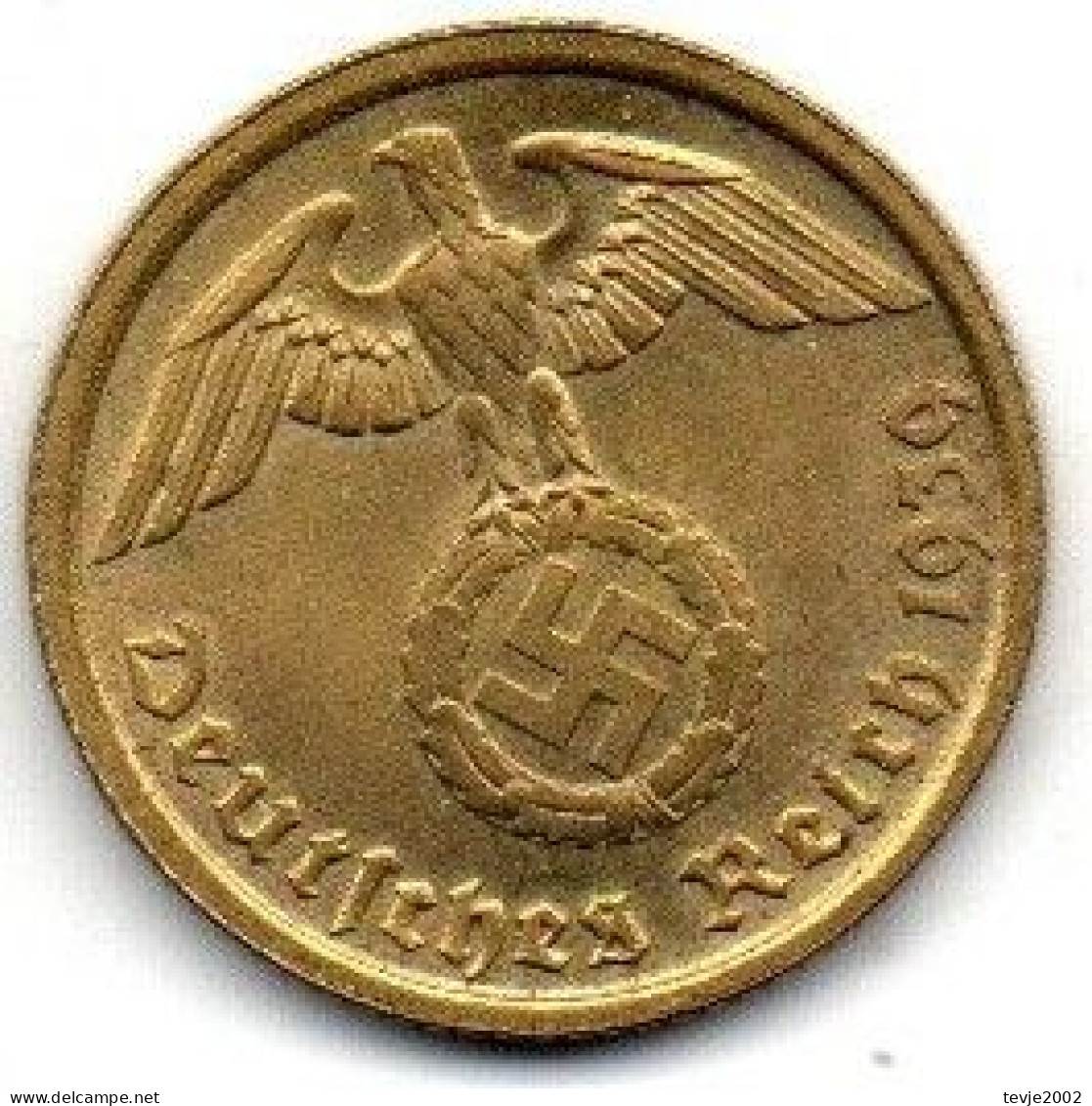 Deutsches Reich - 10 Reichspfennig - 1939 - D - 10 Reichspfennig