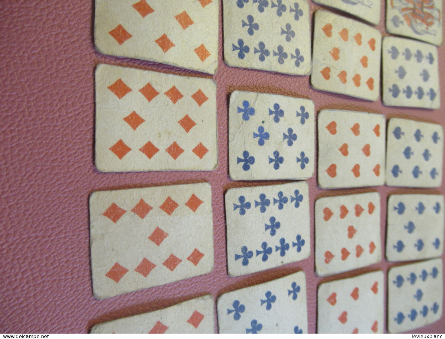 Jeux Ancien De 32 Cartes à Jouer Mini  / Usagé Mais Complet  / Sans étui  /Vers 1920-1950            CAJ33 - Kartenspiele (traditionell)