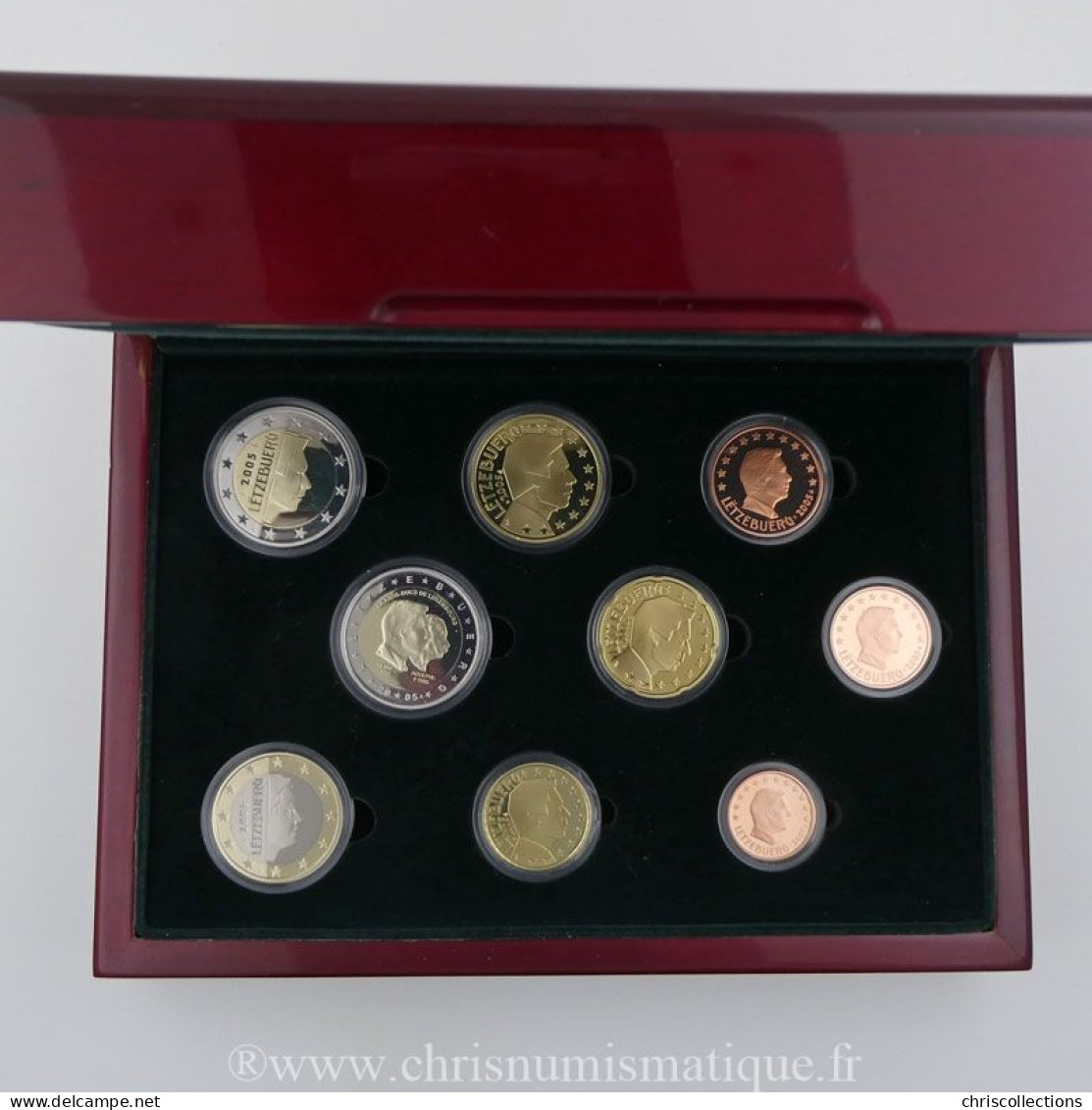 Euro , Luxembourg, Coffret Proof 2005 - Luxemburg