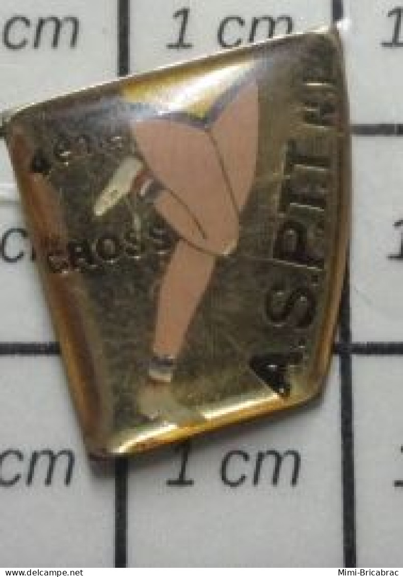 718c Pin's Pins / Rare Et De Belle Qualité !!! SPORTS / ATHLETISME 4e CROSS ASPTT NI - Athletics
