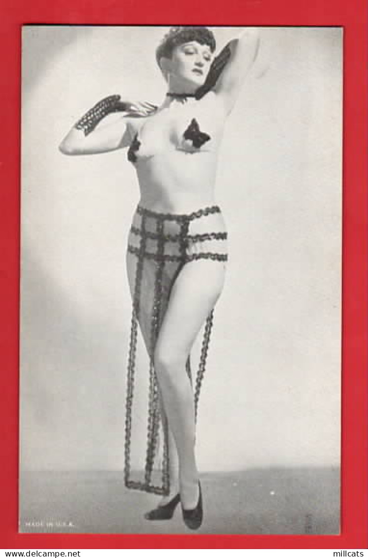 MUTOSCOPE PINUP   SCANTILY DRESSED SHOW GIRL - Pin-Ups