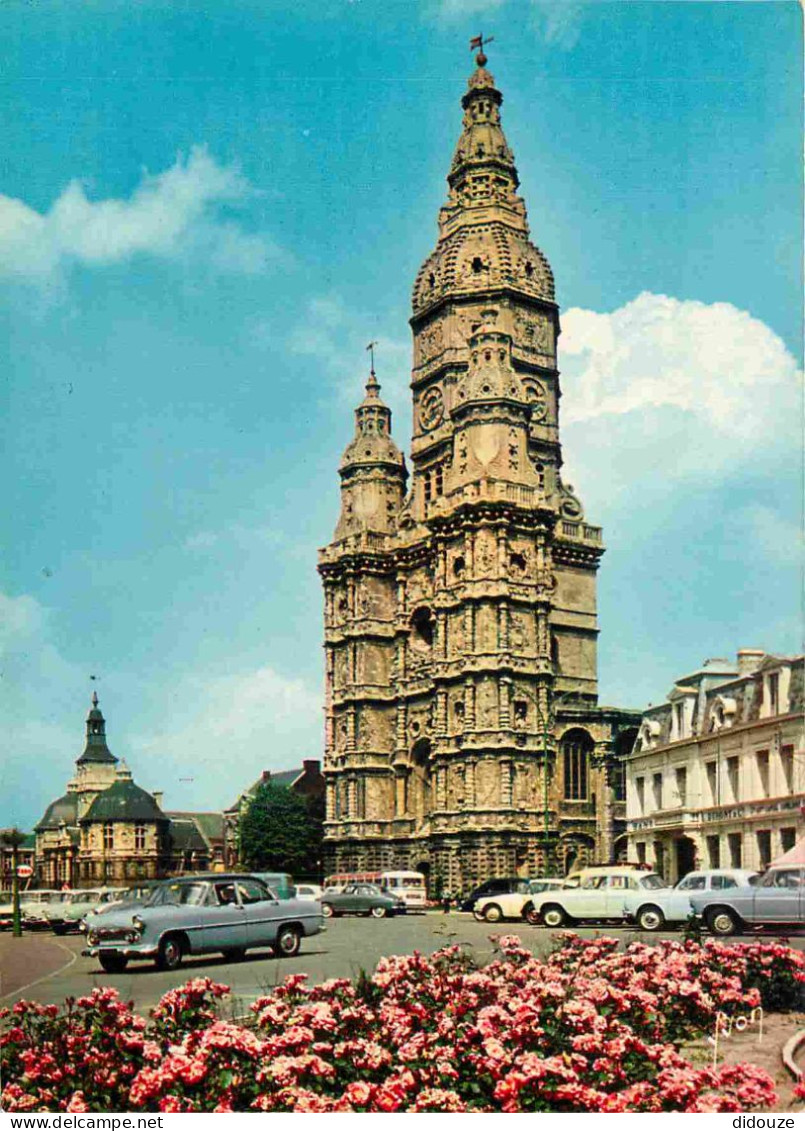 Automobiles - Saint Amand Les Eaux - La Tour - Clocher De L'ancienne église Abbatiale - CPM - Voir Scans Recto-Verso - PKW