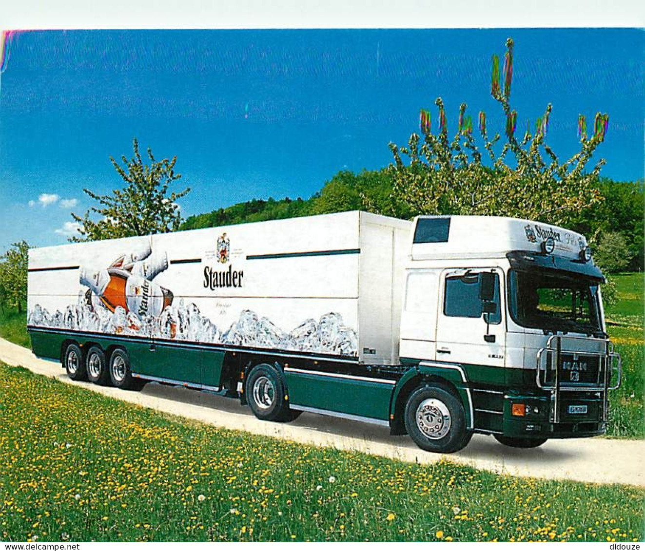 Automobiles - Camions - Bière Stauder - CPM - Voir Scans Recto-Verso - Vrachtwagens En LGV