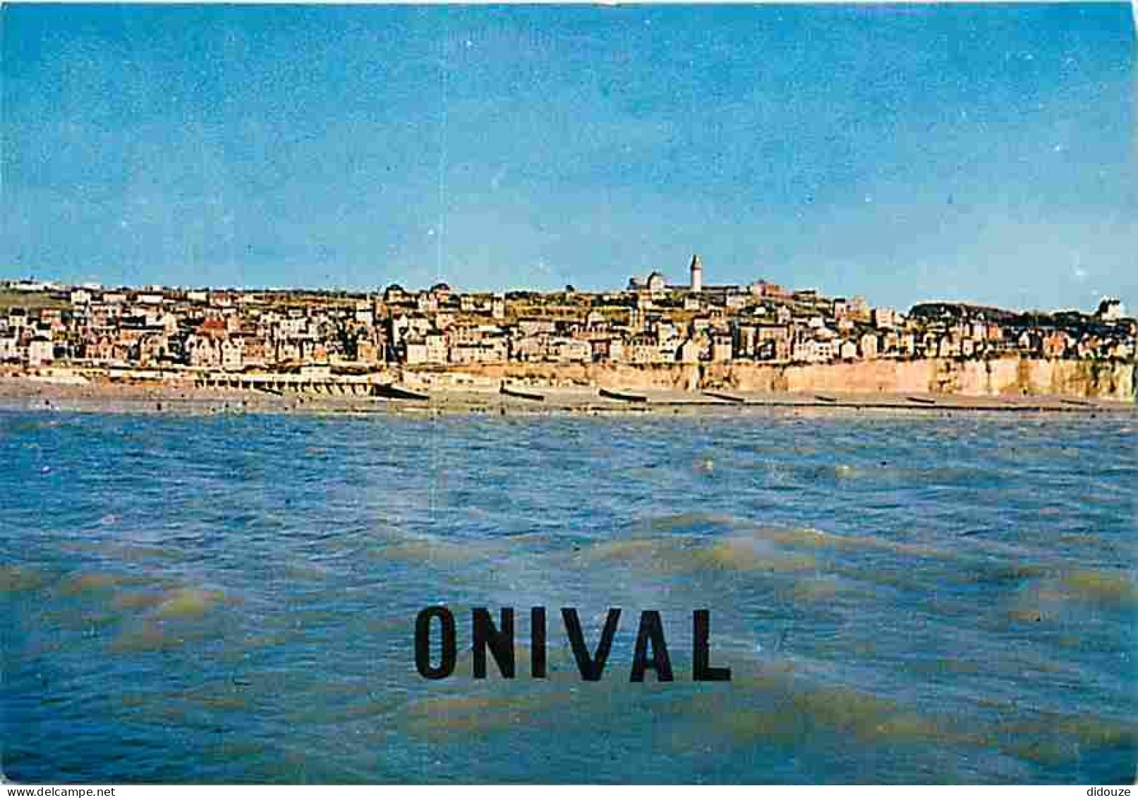 80 - Ault - Onival - Onival Sur Mer - Vu De La Mer - Flamme Postale - CPM - Voir Scans Recto-Verso - La Mothe Achard