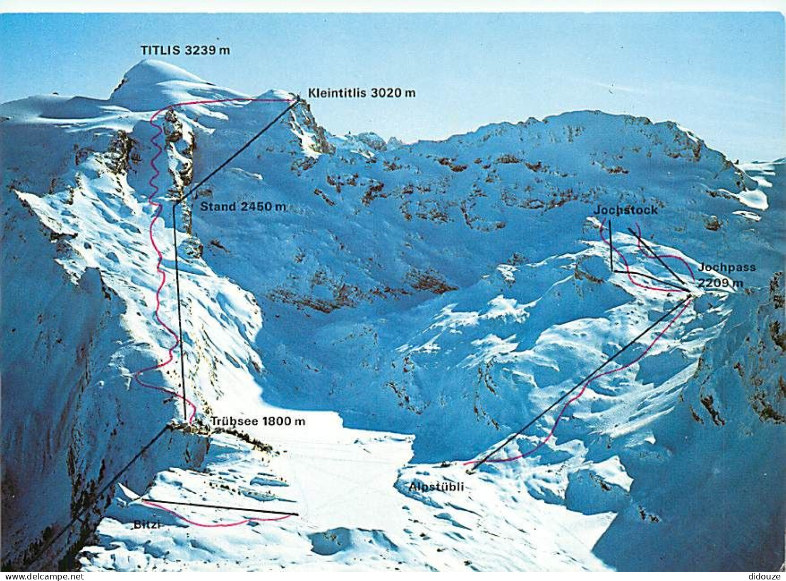 Suisse - NW Nidwald - Trubsee Ob Engelberg, 1800 M - 6000 Feet - Stand-Kleintitlis, 3020 M - CPM - Carte Neuve - Voir Sc - Autres & Non Classés